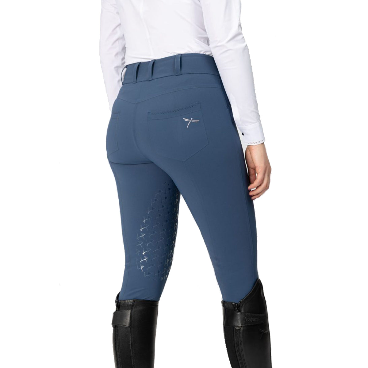 Freejump Women's Mary Knee Grip Breeches - Equestrian Riding Pants for Horseback Riding & Training - Comfortable Stretch Fabric for English & Western Riding