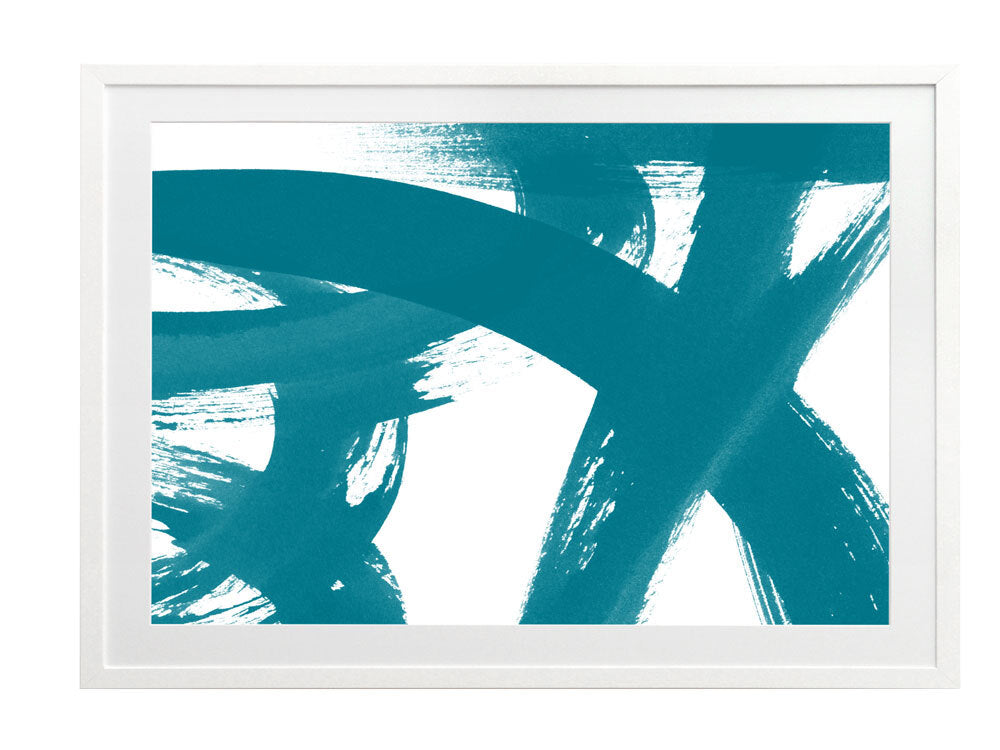 Peacock Framed Art Print - Elegant Home Decor for Living Room & Bedroom - Changing Lanes Collection