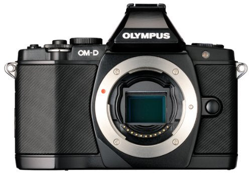 Olympus OM-D E-M5 Mirrorless Digital Camera Body (Black) - Compact & Lightweight for Travel, Street Photography & Vlogging