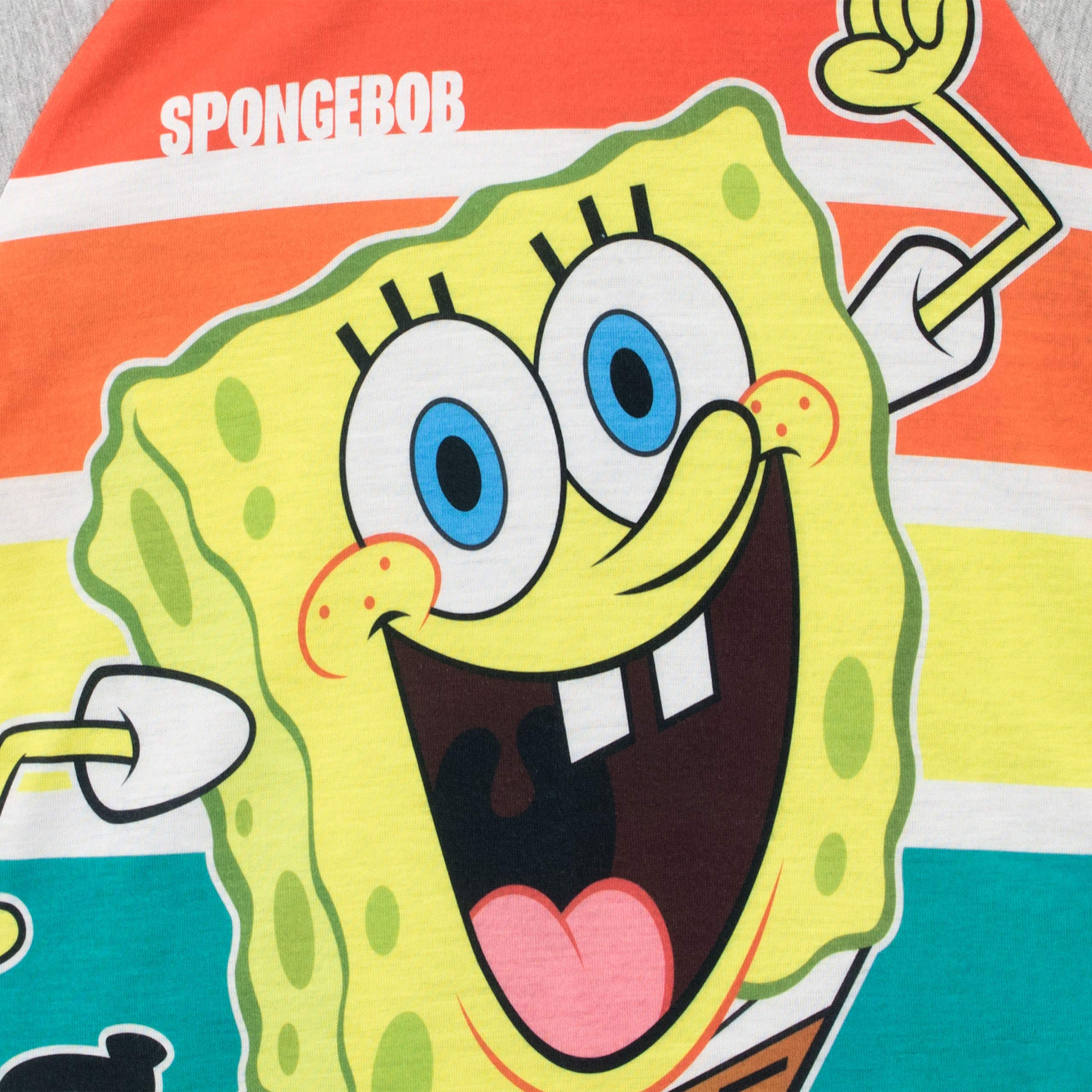 Spongebob Boys T-Shirt - Cartoon Character Graphic Tee for Kids | Fun & Comfortable Cotton Shirt for Playtime, School & Everyday Wear
