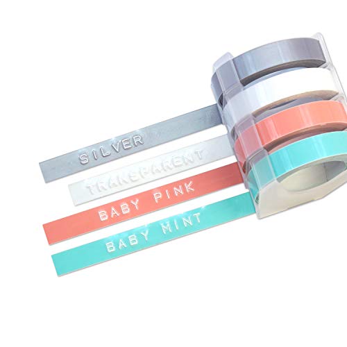Baby Pink, Baby Mint, Silver, Transparent
