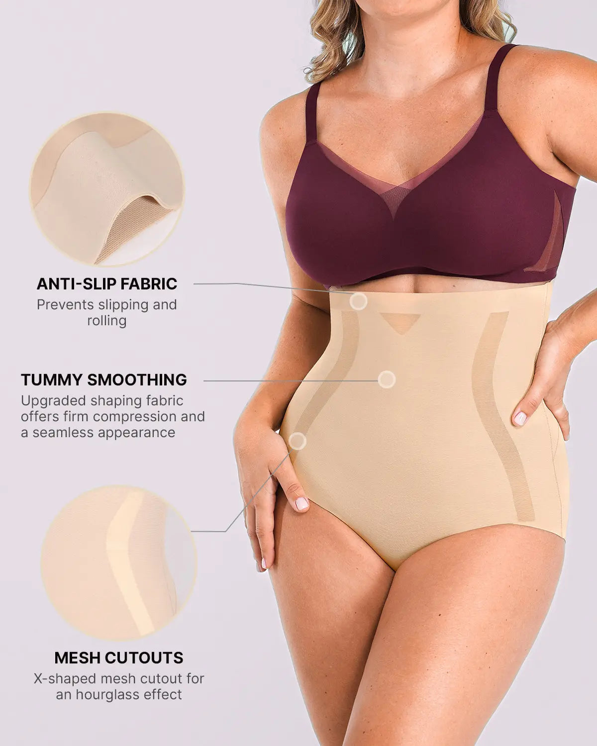 INNER ARMOR™ X Comfy Smoothing Panty - Seamless Shapewear for Women - Perfect for Everyday Wear, Workout & Special Occasions
