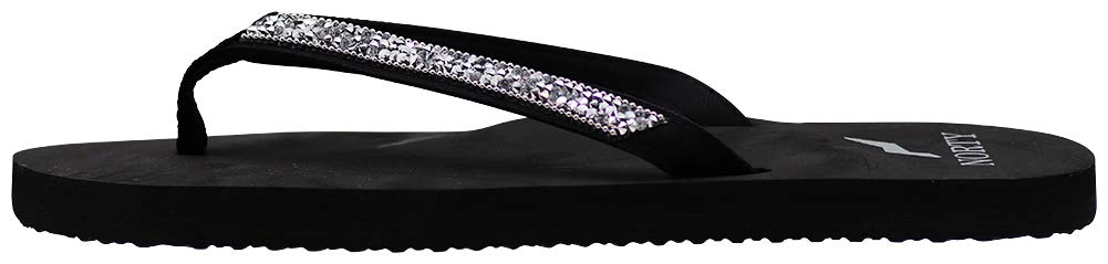 NORTY Women's Casual Flip Flop Thong Sandals - Comfortable Beach, Pool & Everyday Wear - Lightweight Summer Slides for Walking, Travel & Lounging