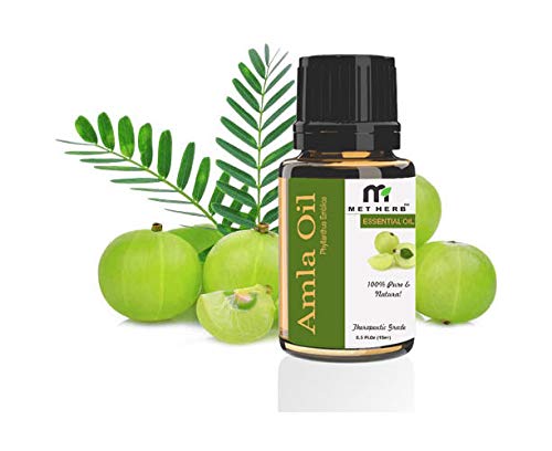 Pure Amla Essential Oil - 100% Natural & Undiluted for Skin Care, Hair Growth & Scalp Health (15ml) - Perfect for Aromatherapy, Massage & DIY Beauty Recipes