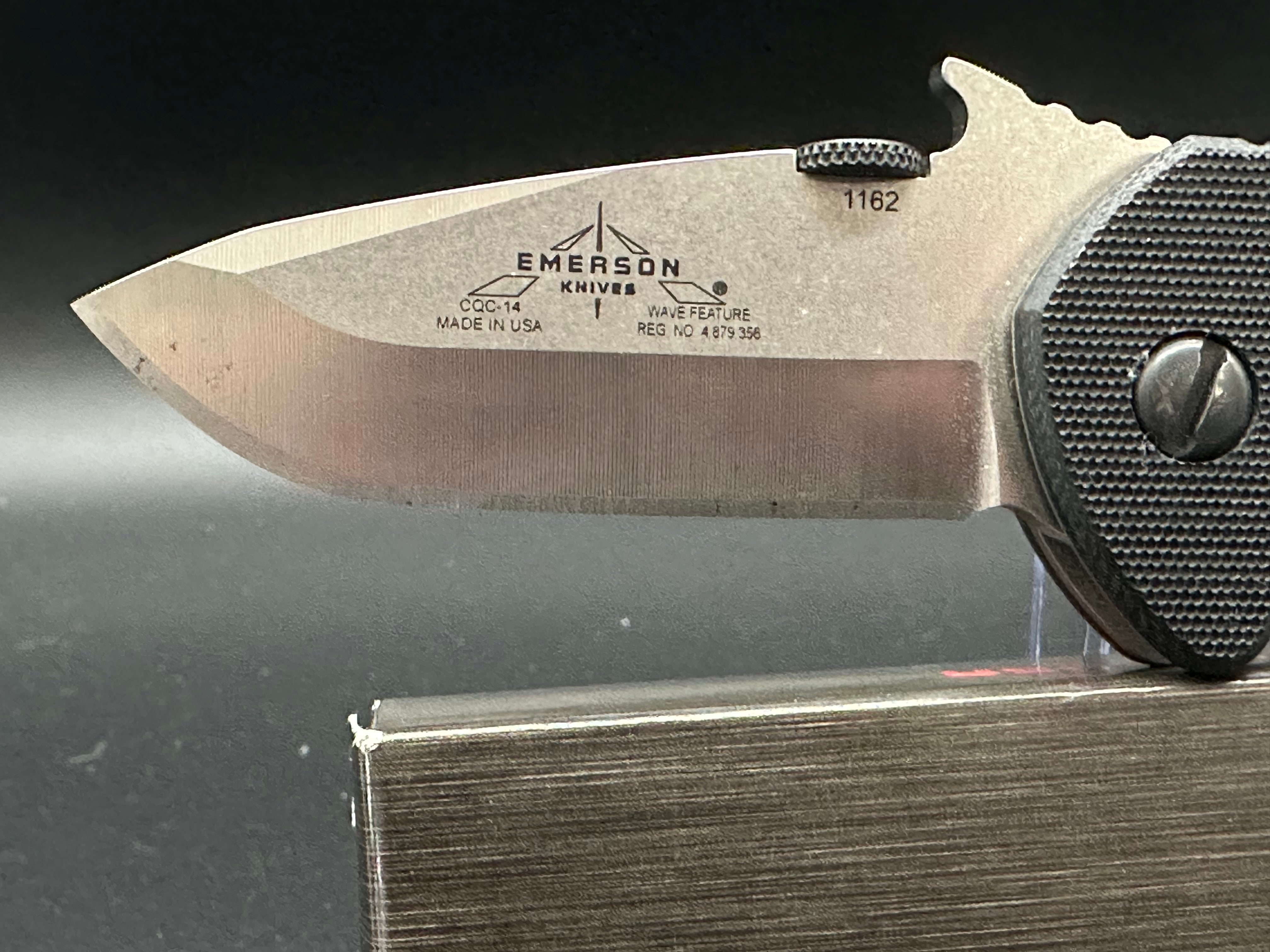 Emerson CQC-14 SF Snubby Tactical Folding Knife - EDC Pocket Knife for Outdoor, Camping, Survival & Everyday Carry