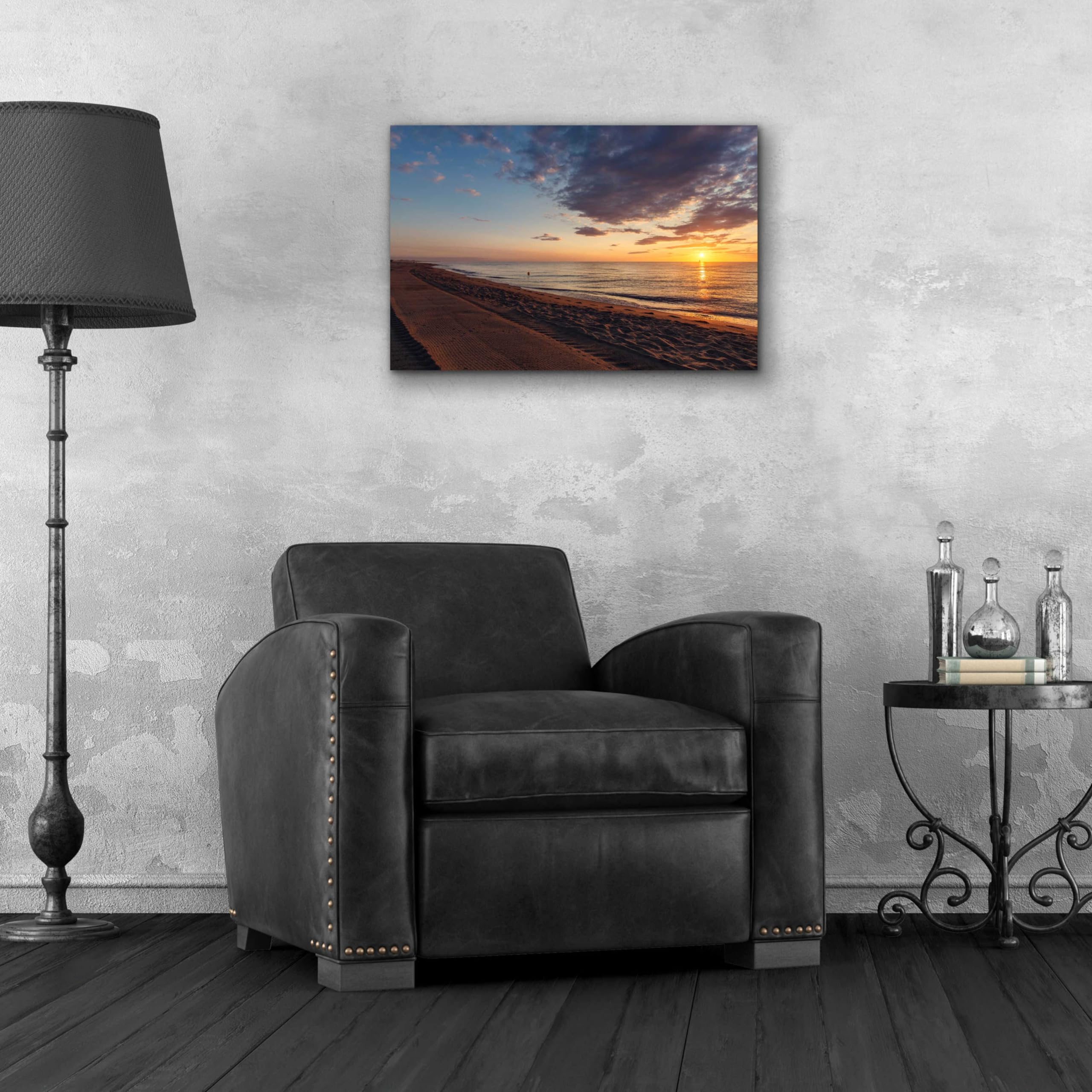 Epic Art 'Saint Cyprien 93' by Sebastien Lory - Premium Acrylic Glass Wall Art Decor 24x16 Inches - Modern Home & Office Wall Decor for Living Room, Bedroom, Dining Area