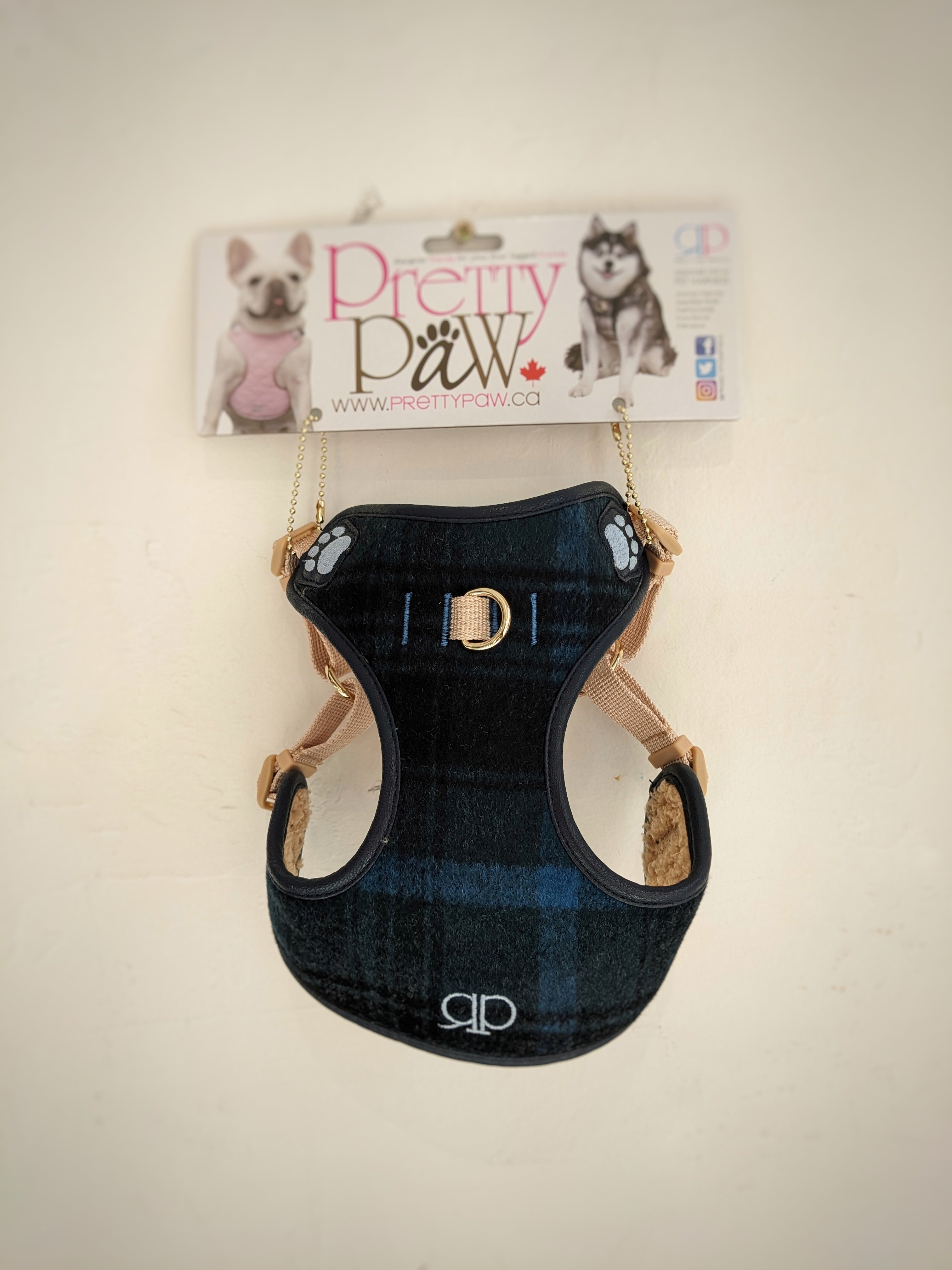 Pretty Paw Step-in Dog Harness - Adjustable & Breathable Pet Vest for Small to Medium Dogs - Perfect for Walking, Training & Outdoor Adventures