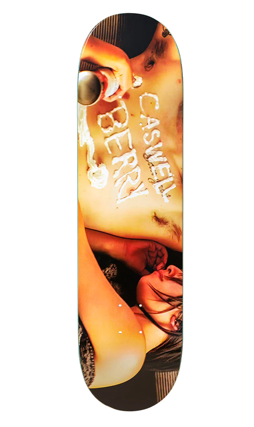 Enjoi R7 Bag of Suck Skateboard Deck - Caswell Berry Design - 8.375 Inch Wide - Perfect for Street Skating & Tricks