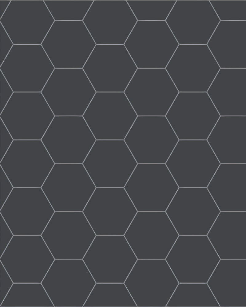 Premium Hexagon 10x10 cm Black Granite Tile - Winckelmans Klinker for Kitchen Backsplash, Bathroom Floor & Outdoor Patio Design