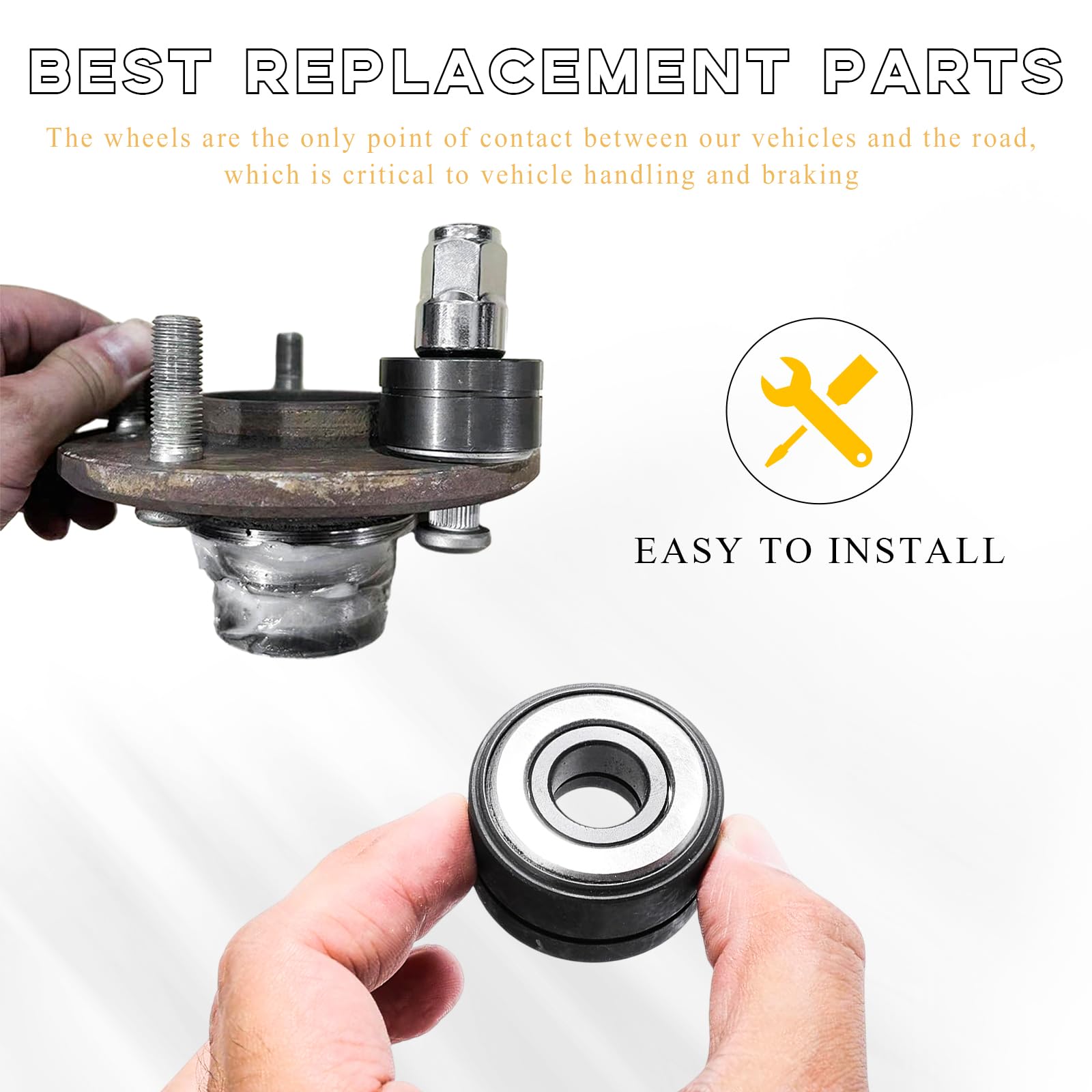 22800 Wheel Stud Installer Tool - Heavy Duty Automotive Wheel Stud Installation Kit for Most Cars & Light-Duty Trucks - Perfect for DIY Repairs, Tire Changes & Auto Maintenance