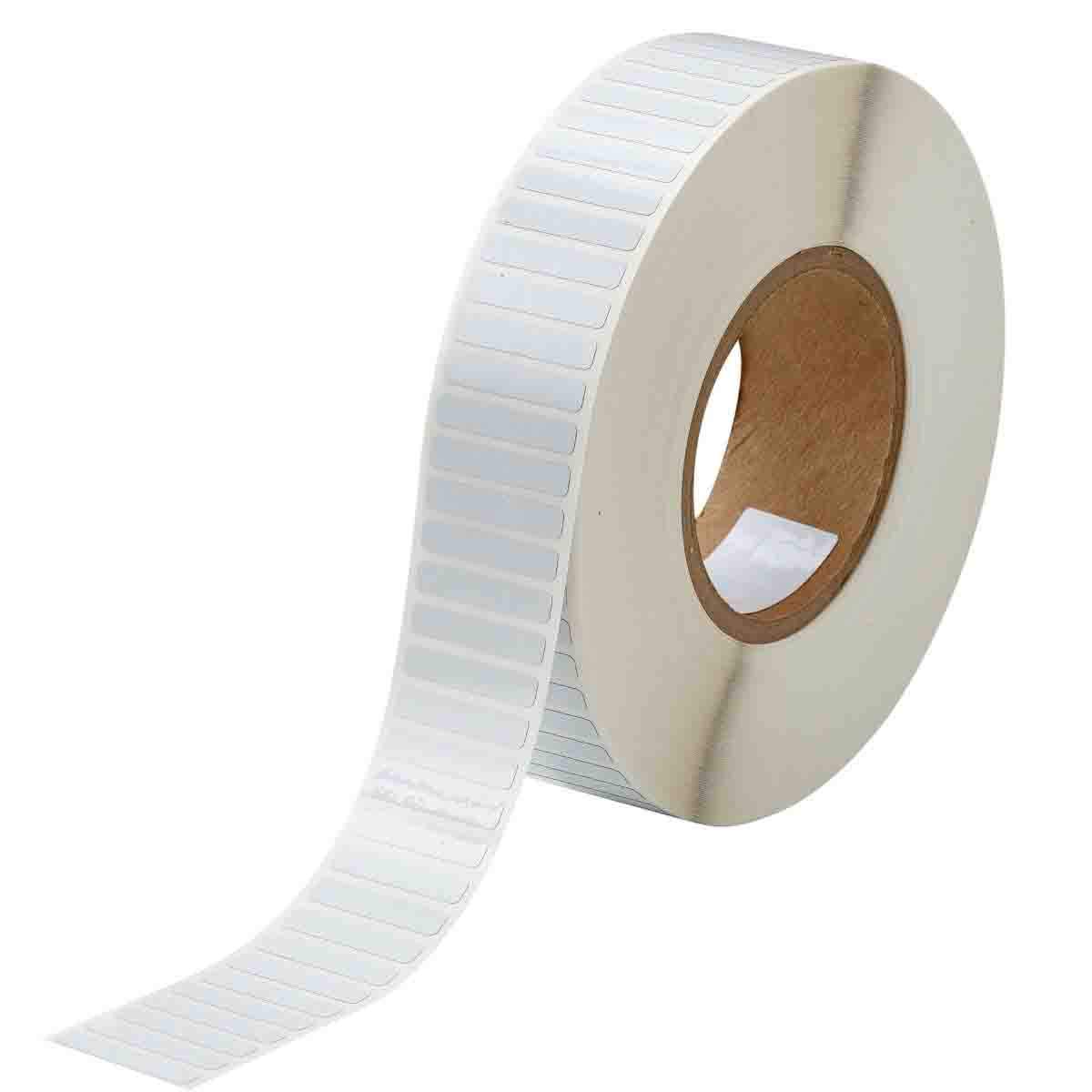 Brady THT-44-727-10 White Thermal Transfer Printer Labels for Industrial Barcode, Asset Tracking & Warehouse Organization