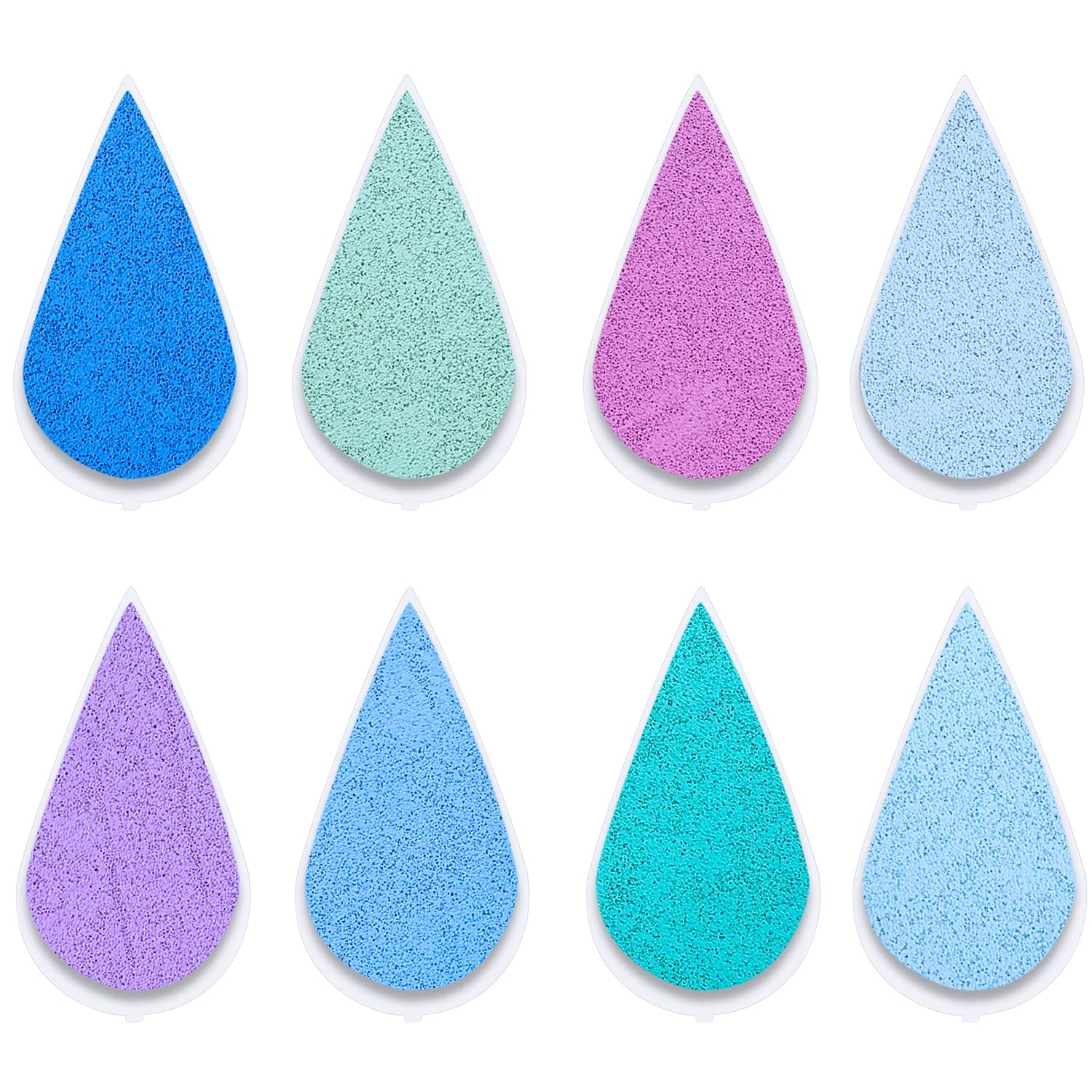 Waterdrop Ink Pads for Stamping - 8 Colors Set | DIY Crafts & Scrapbooking
