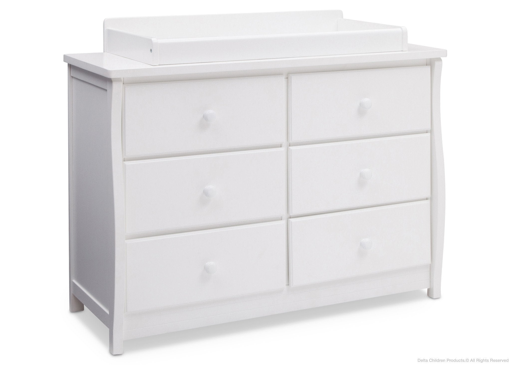 Clermont 6 Drawer Dresser - Modern Wooden Chest of Drawers for Bedroom, Nursery & Closet Organization | Stylish Storage Furniture for Home & Office