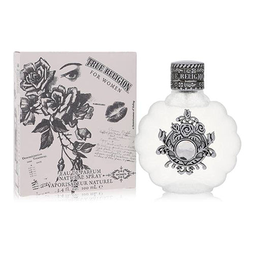 True Religion Women's 100ml Eau de Parfum - Floral Fragrance for Day & Night Wear, Date Nights & Special Occasions