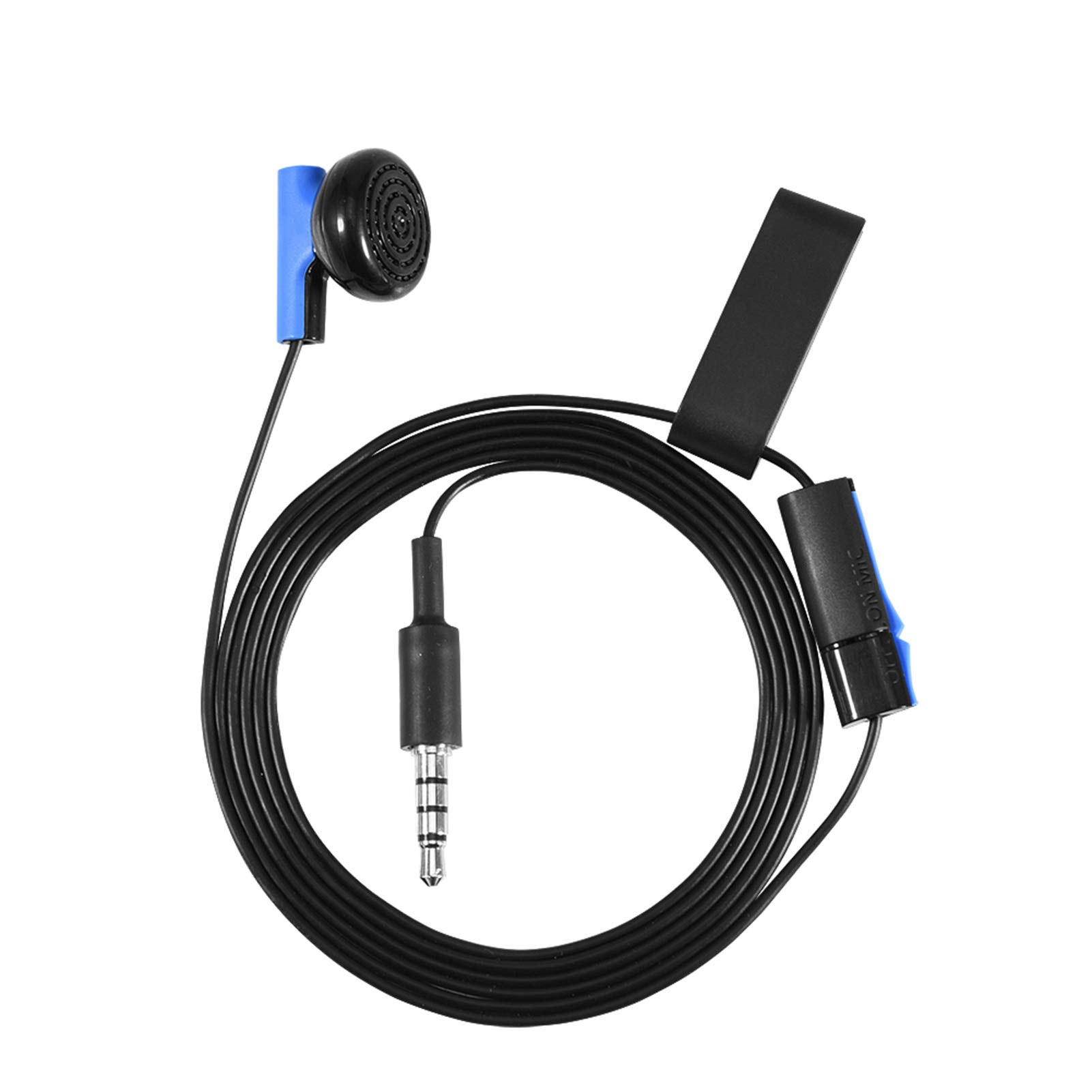 Kafuty Gaming Headset with Microphone - 3.5mm Wired Earphones for PS4 Controller, Compatible with Sony PlayStation 4 & Other 3.5mm Audio Devices - Perfect for Gaming, Streaming & Online Chatting