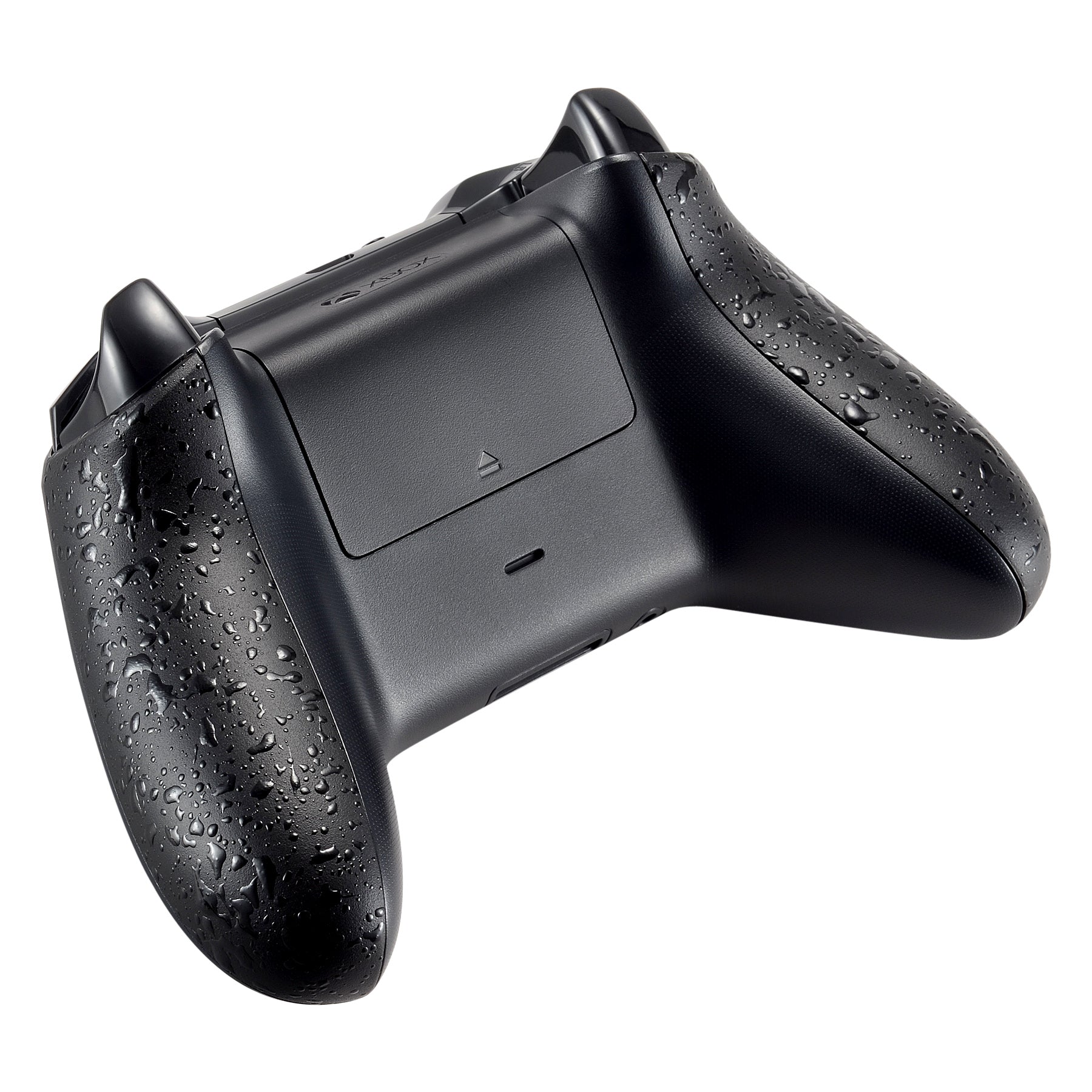 Textured Black Back Panels & Non-Slip Side Rails Replacement for Xbox One X/S Controller - Enhanced Grip for Gaming Comfort - Perfect for FPS, Racing & Action Games - SXOJ0108