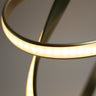 Modern Ainhoa Gold Table Lamp - Elegant Bedside & Living Room Lighting for Home Decor