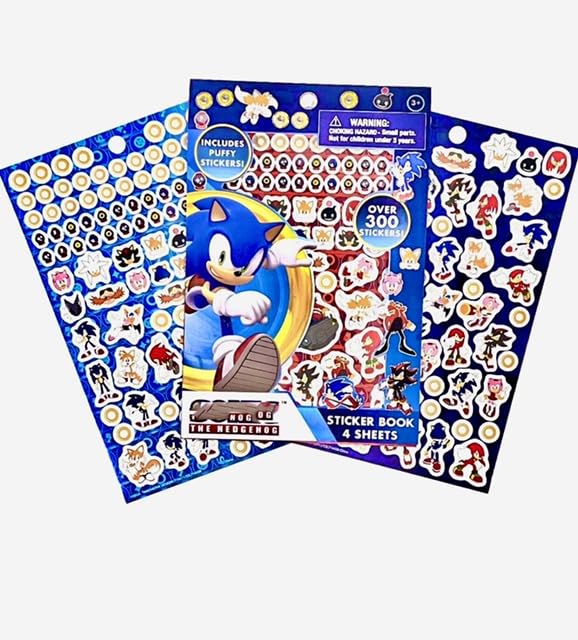 Premium Hedgehog Puzzle Set for Kids Ages 4-8 - 300+ Puffy Stickers & Two Puzzles (48pc + 100pc) - Fun Educational Toys for Boys & Girls - Perfect for Birthday Gifts & Classroom Activities
