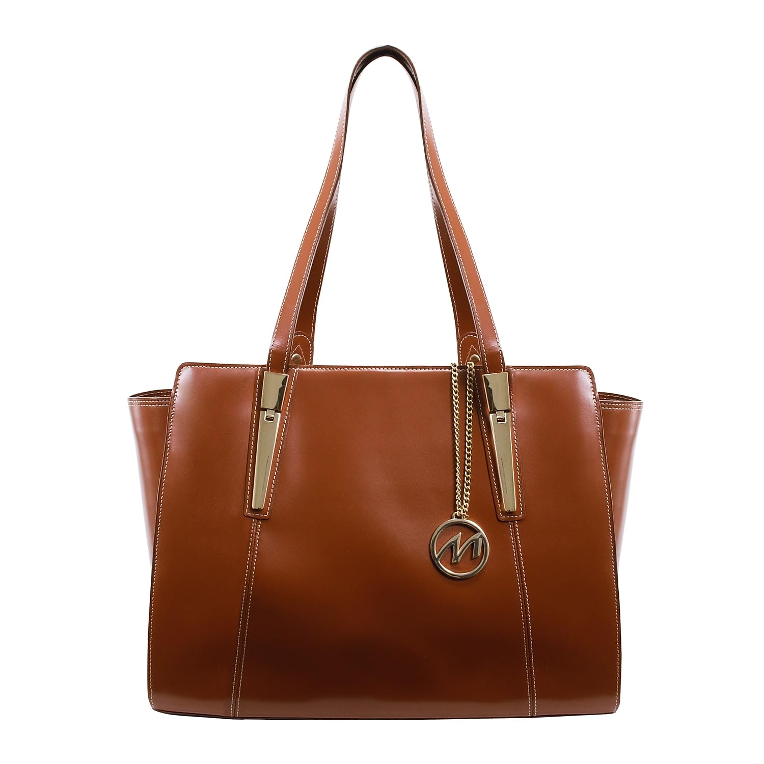 McKlein Stylish & Durable Leather Tote Bag for Women - Perfect for Work, Travel & Everyday Use | Premium Quality Handbag with Spacious Interior & Multiple Pockets