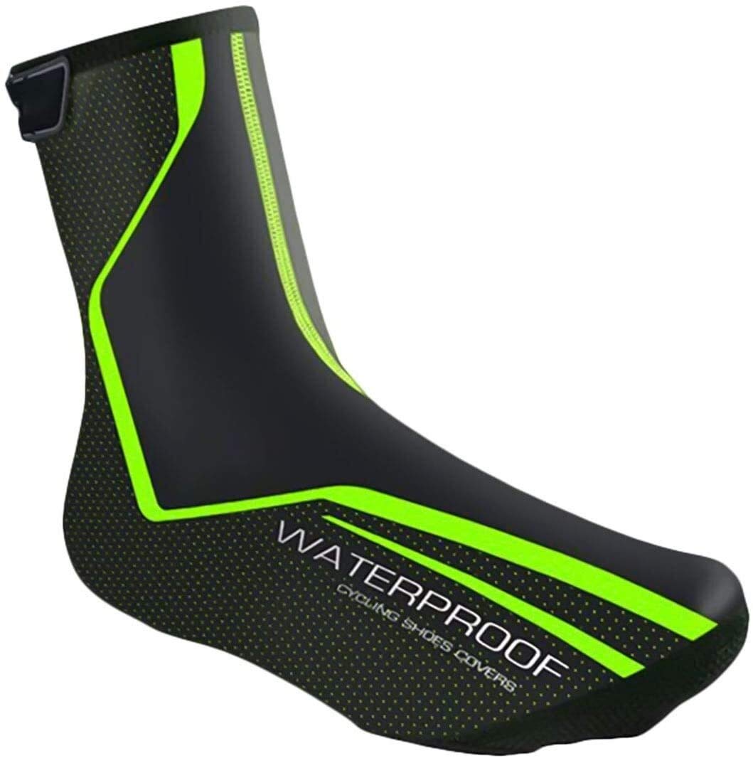 Waterproof Thermal Cycling Shoe Covers for Men & Women - Windproof Winter Bike Overshoes with Reflective Strips for Road & MTB Bicycles | Perfect for Cold Weather Commuting, Training, and Outdoor Cycling Adventures