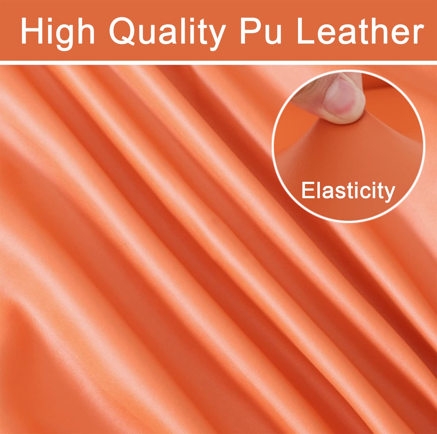 YOPOIY PU Leather Office Chair Cover - Waterproof & Stretchable Computer Chair Slipcover, Universal Removable Chair Protector for Boss & Rotating Chairs (Red, One Size) - Perfect for Home Office, Gaming & Workspace Protection