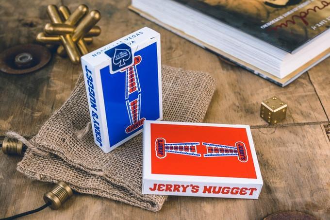 Premium Jerry's Nuggets Blue Playing Cards - Modern Feel for Poker, Magic Tricks & Cardistry - Perfect for Game Nights & Professional Performances