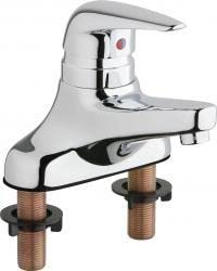 Single Lever Lavatory Faucet - Modern Bathroom Sink Faucet with Chrome Finish for Home & Commercial Use - Perfect for Bathrooms, Restrooms, and Powder Rooms