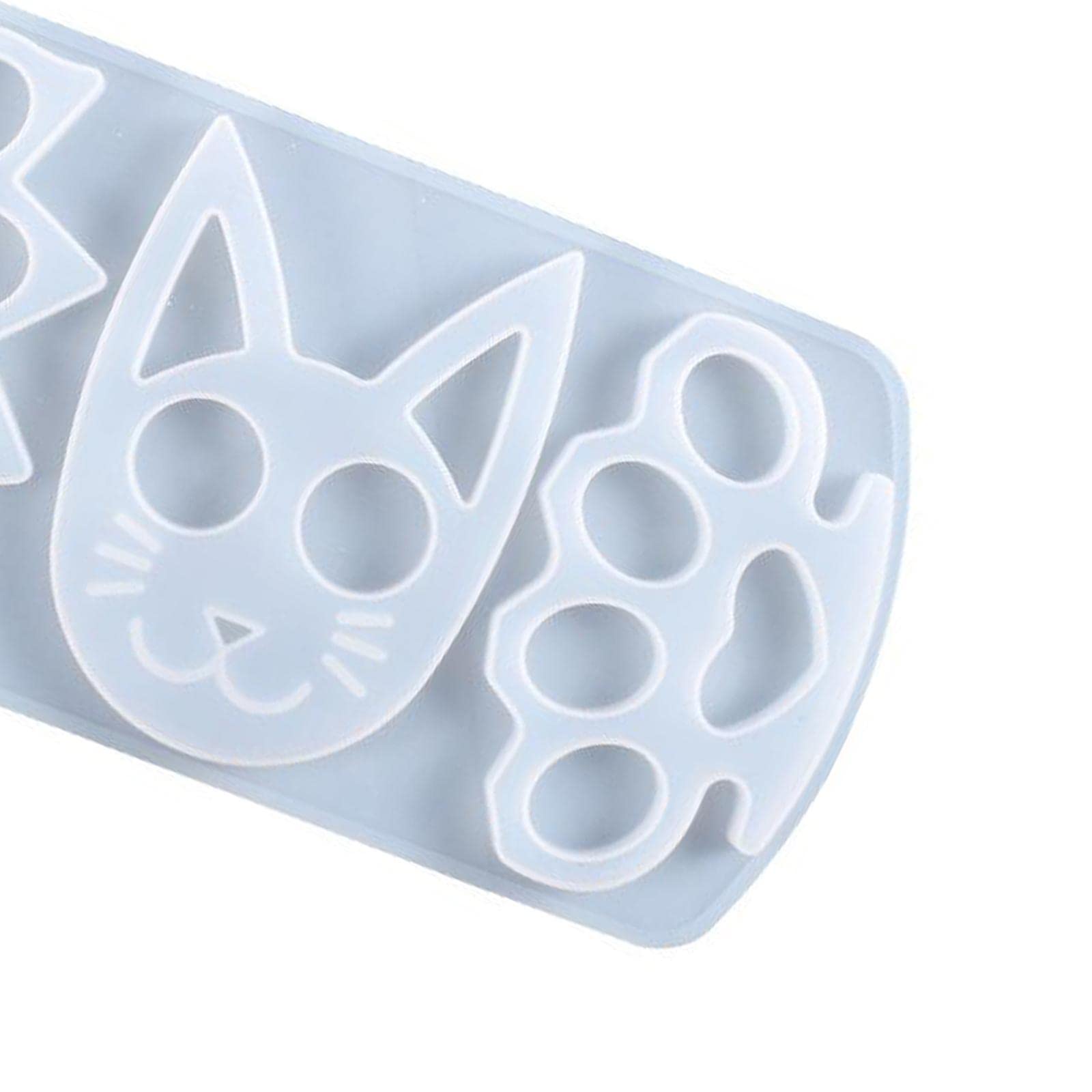 Enakshi Cat Craft Mold Keychain Pendant Clay Tool for Kids & Adults – DIY Resin Jewelry, Polymer Clay Art, and Multi-Purpose Crafting Supplies – Perfect for Handmade Gifts, Home Decor, and Creative Projects