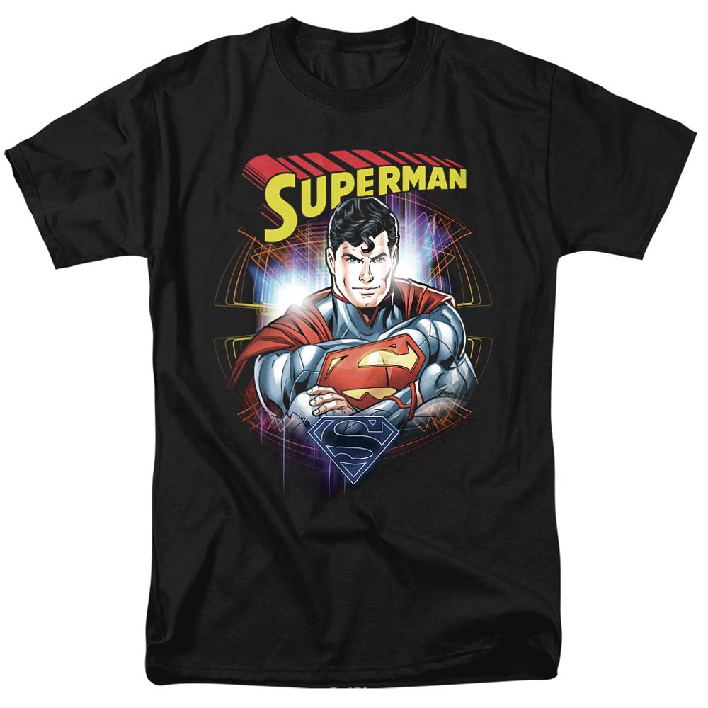 Superman Glam Unisex T-Shirt for Men & Women | Soft Cotton Graphic Tee | Casual Wear & Cosplay Costume