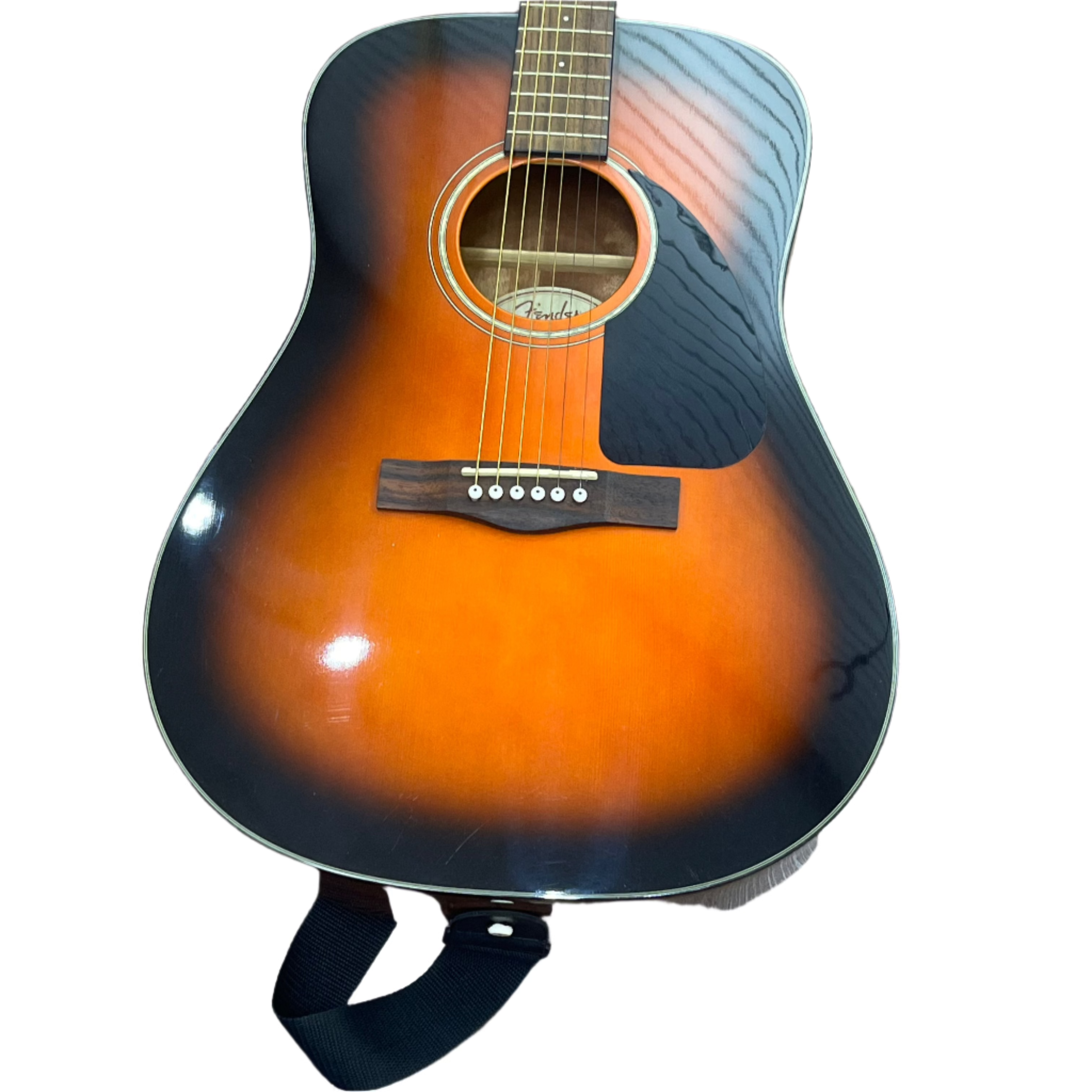 Fender CD 60 Acoustic Guitar - Sunburst Finish, No Case Included | Perfect for Beginners, Campfire Singalongs & Home Recording Studios