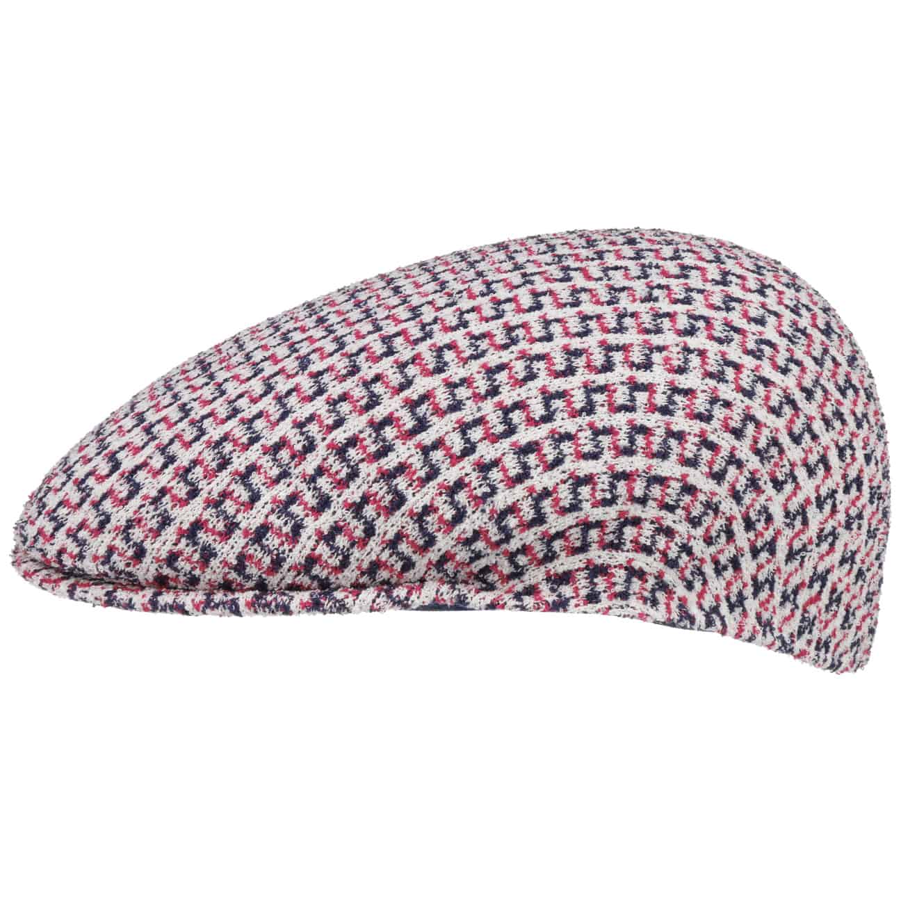 Kangol Maze Jacquard 504 Flat Cap - Classic Men's & Women's Casual Hat for Outdoor Activities, Travel, and Streetwear Fashion
