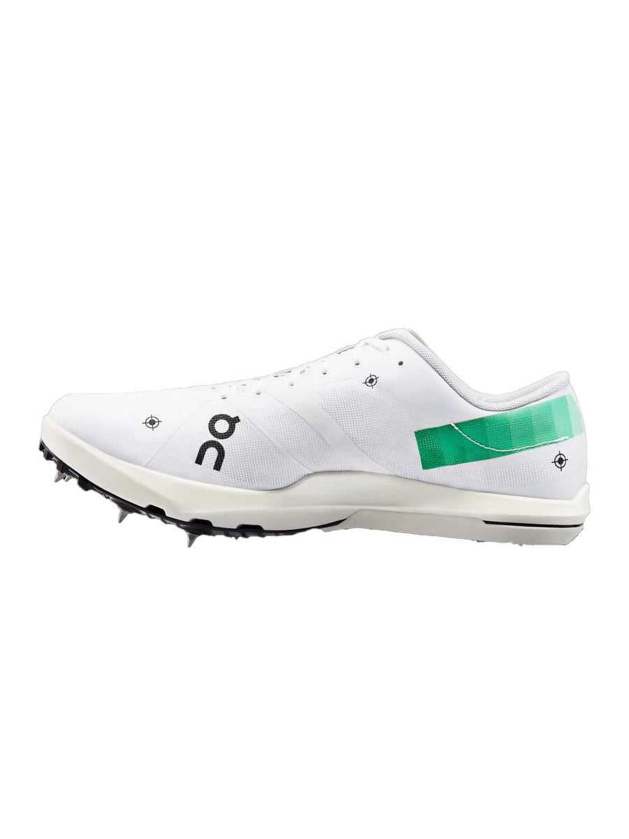 Women's Cloudspike 10,000m Running Shoes - Breathable Lightweight Undyed White & Mint Sneakers for Jogging, Gym Workouts & Outdoor Activities