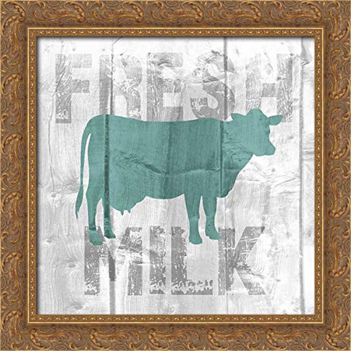 Canvas Art in a Gold Ornate Wood Frame