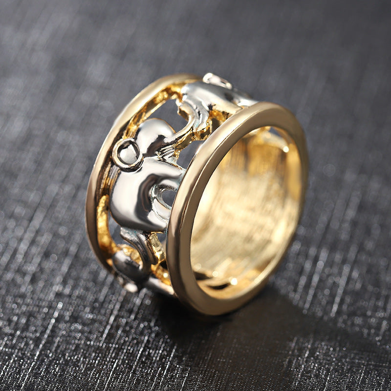 Elephant Rings for Women - Stylish Animal Jewelry, Boho Chic Accessories for Everyday Wear, Parties & Gifts