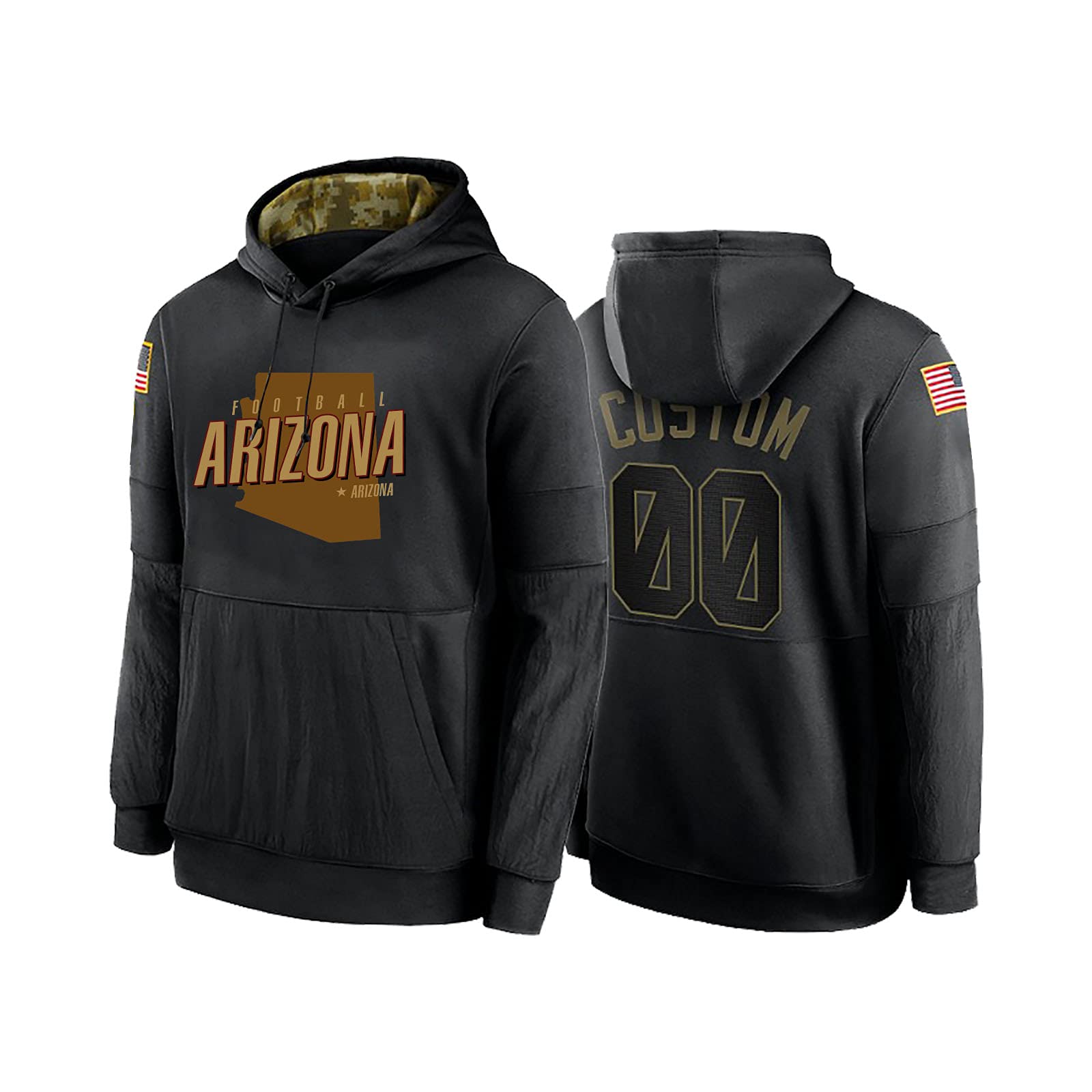 Custom Football Team Hoodies - Personalized Name & Number Pullover Sweatshirts for Men & Women | Fan Apparel for Game Day, Tailgating & Sports Events
