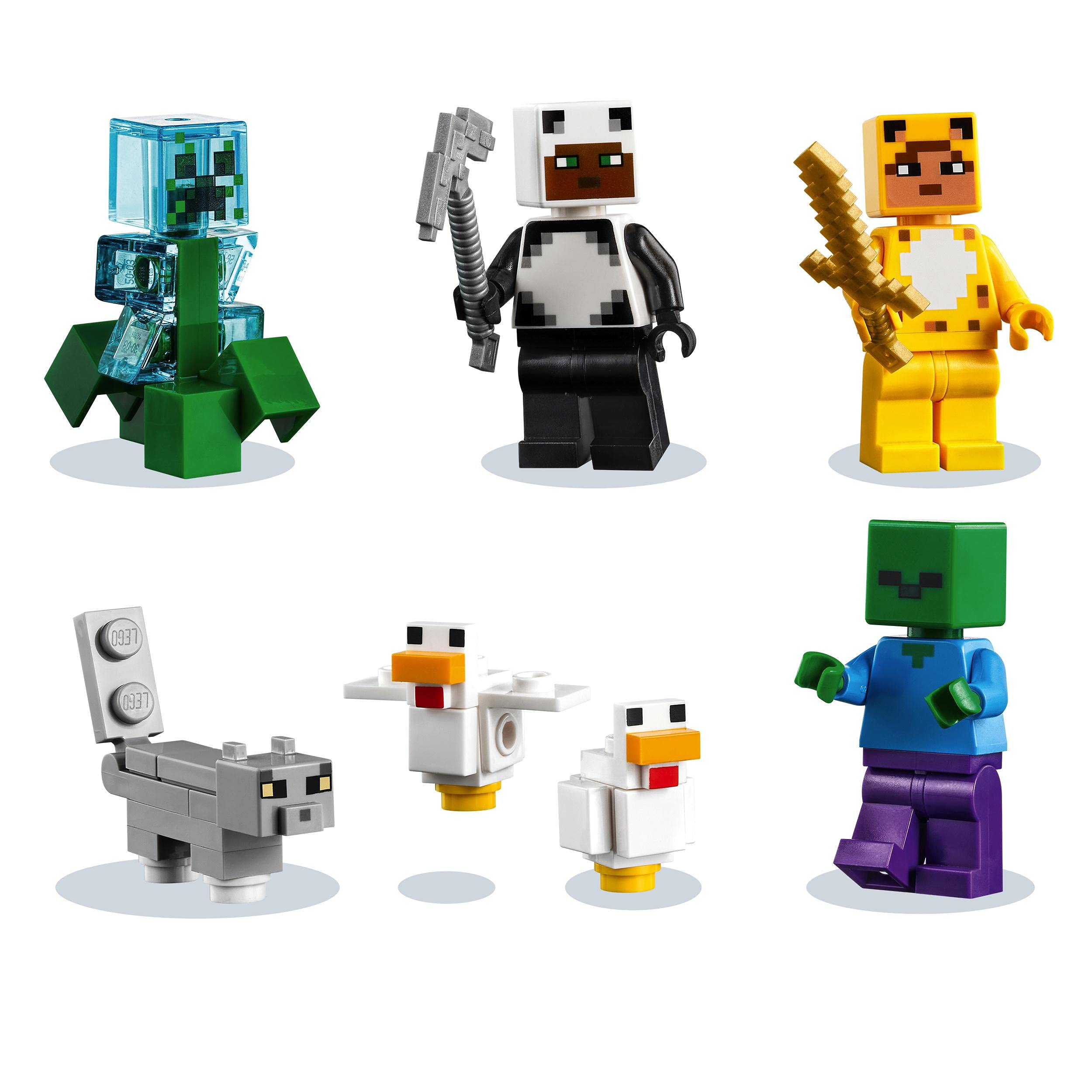 LEGO 21174 Minecraft The Modern Treehouse Building Kit - Creative Construction Toy with Creeper Figure, Collectible Model for Kids, Boys & Girls | Perfect for Minecraft Fans, Birthday Gifts & STEM Learning Activities
