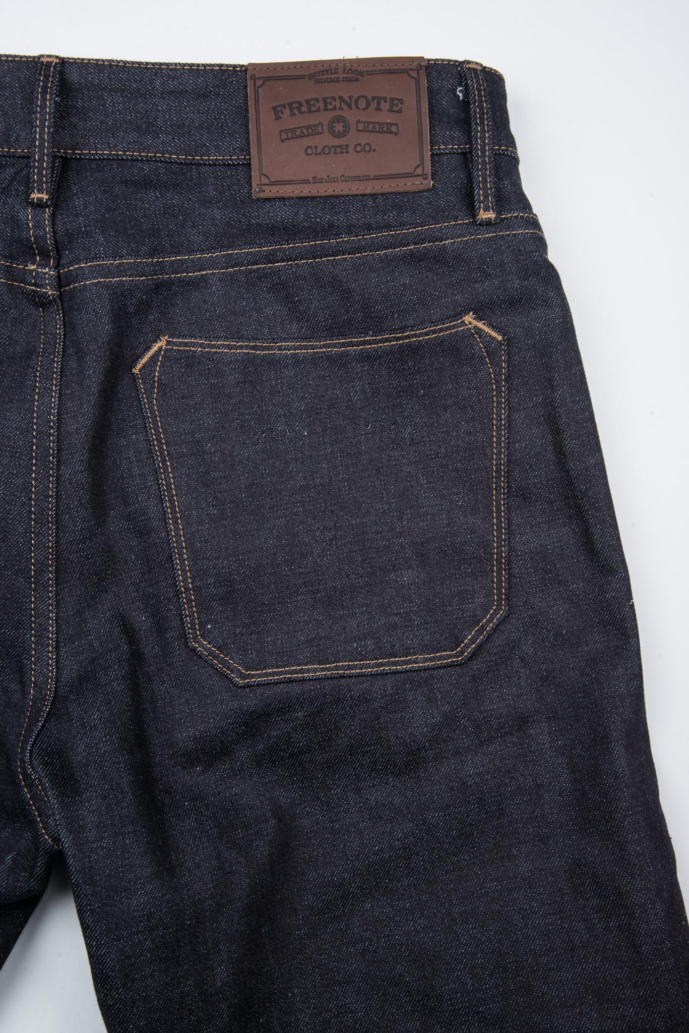 Freenote Portola Classic Tapered 14.5oz Kaihara Selvedge Denim Jeans for Men - Premium Raw Denim Pants for Casual Wear & Work