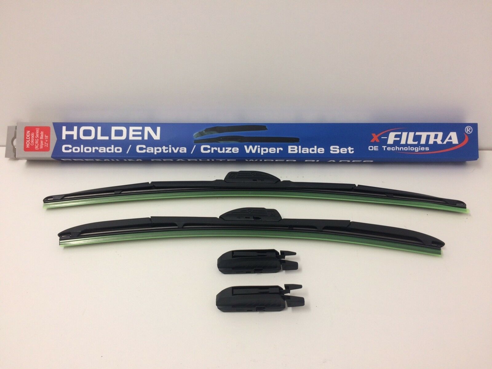 Premium Graphite Wiper Blades Pair for Holden Colorado RC RG - Durable All-Weather Windshield Wipers for Rain, Snow & Off-Road Driving