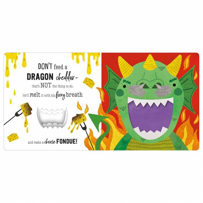 Don't Feed the Unicorn Board Book - Interactive Die-Cut Mouth Holes for Kids | Perfect for Bedtime Stories & Early Reading Fun