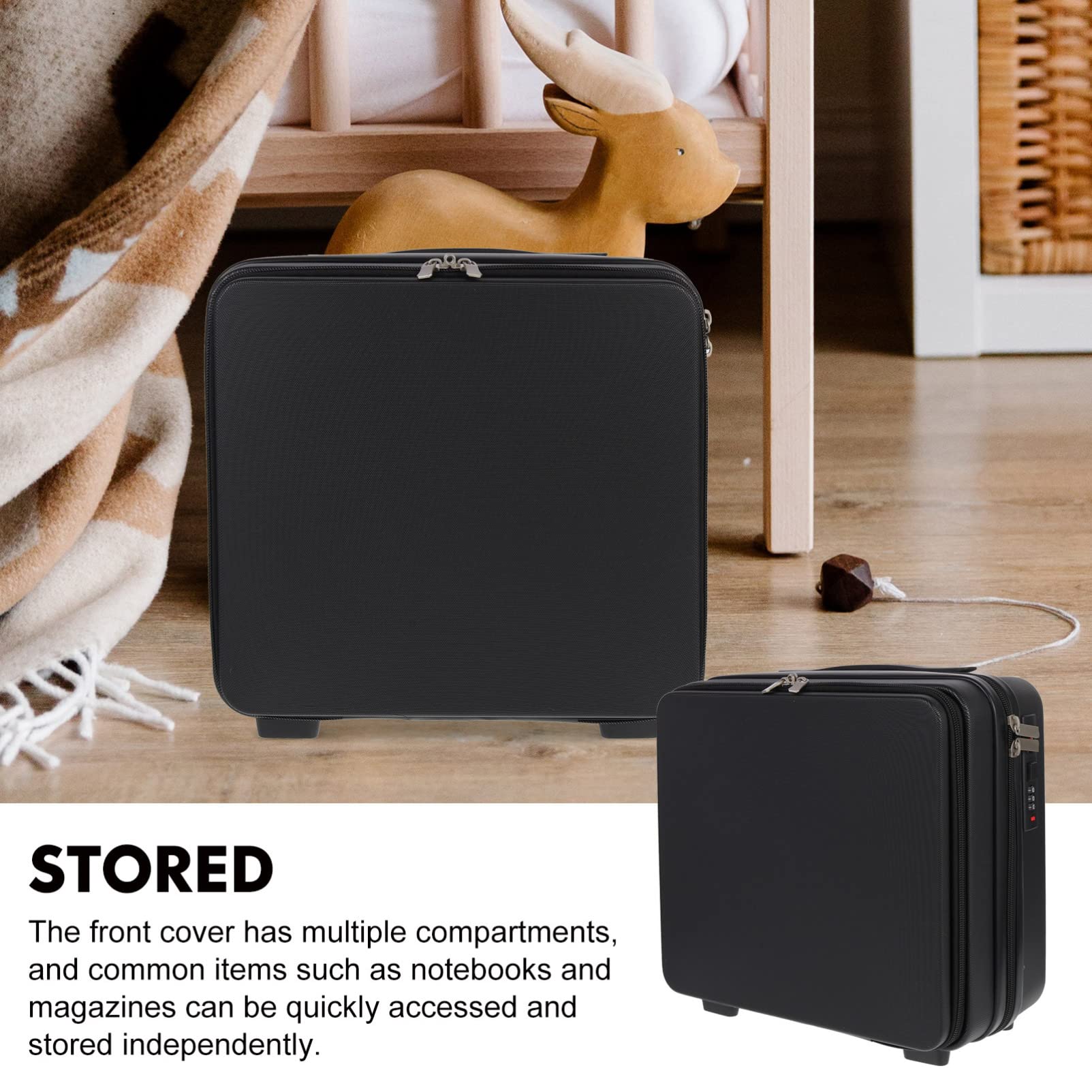 PRETYZOOM Kids Travel Makeup Suitcase - Hard Shell Cosmetic Organizer with Luggage for Girls, Portable Beauty Case for Travel, School & Sleepovers | Perfect for Cosmetics, Toiletries & Accessories Storage