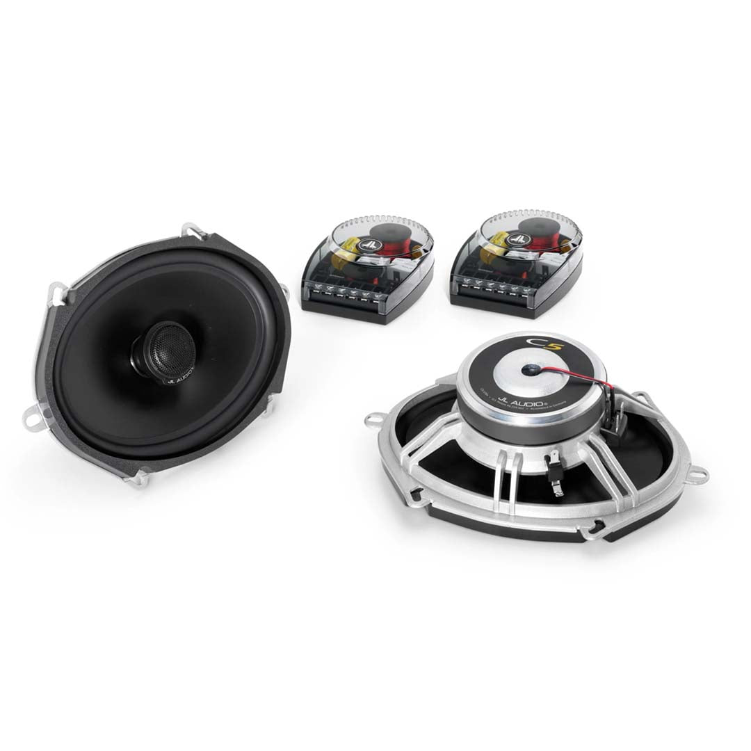 JL Audio C5 570x 5x7/6x8 Coaxial Car Speakers - 225W RMS Power, 2-Way Design, Premium Sound Quality for Cars, Trucks & SUVs | Perfect for Upgrading Factory Audio Systems & Enhancing Road Trip Music Experience
