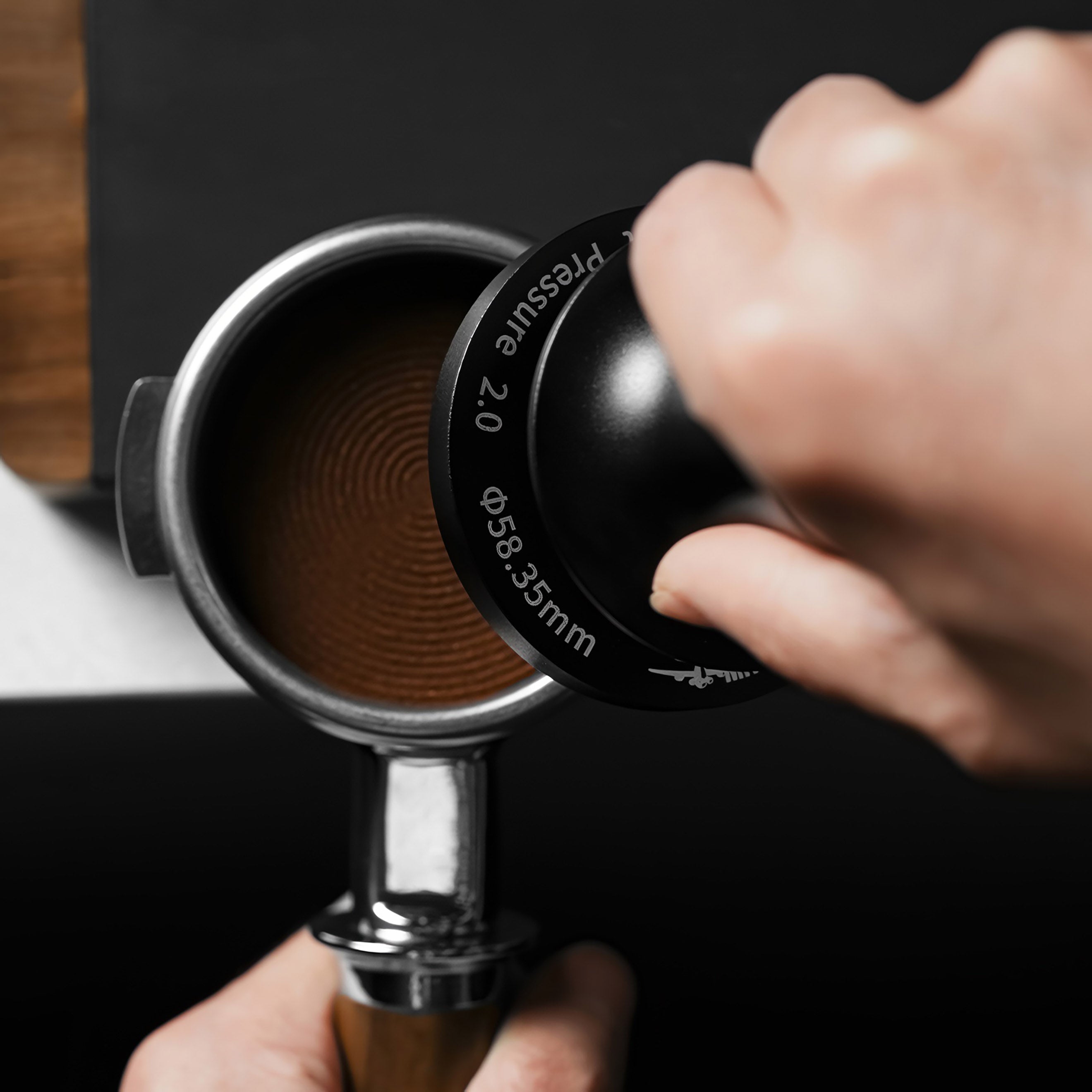 Premium 30lbs Constant Pressure Espresso Tamper - Professional Barista Coffee Tool for Perfect Tamping | Ideal for Home & Cafe Use