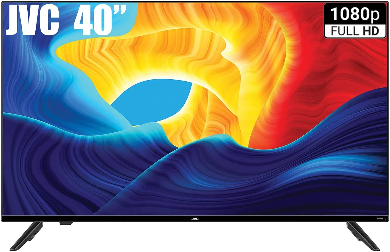 JVC 40-Inch Premier Series 1080p LED Smart TV (LT-40MAW300) - Full HD HDTV with HDMI for Living Room & Bedroom Entertainment