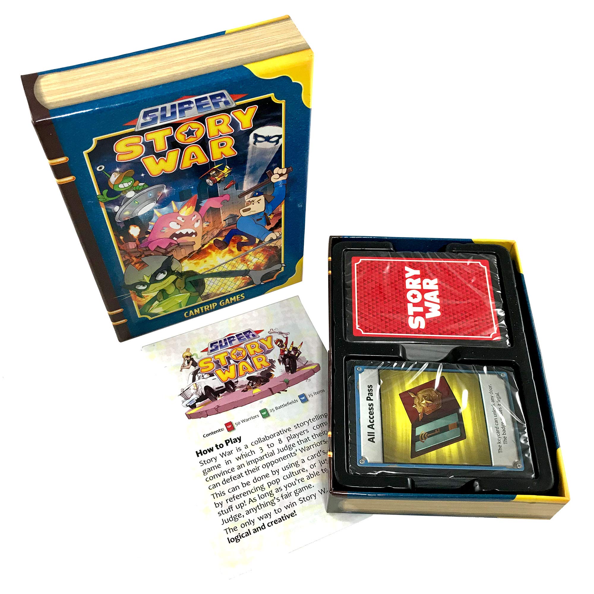 Super Story War Board Game by Cantrip Games - Epic Fantasy Adventure Game for Family Game Night & Party Entertainment
