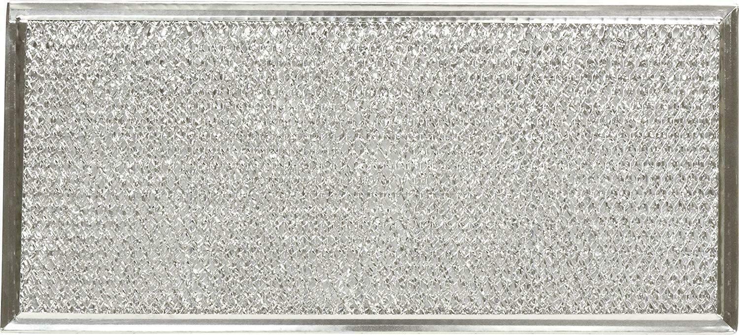 Whirlpool 2304686 Replacement Aluminum Mesh Microwave Oven Grease Filter - 1 Pack | Durable & Easy to Clean | Perfect for Kitchen Range Hoods & Microwave Ventilation Systems