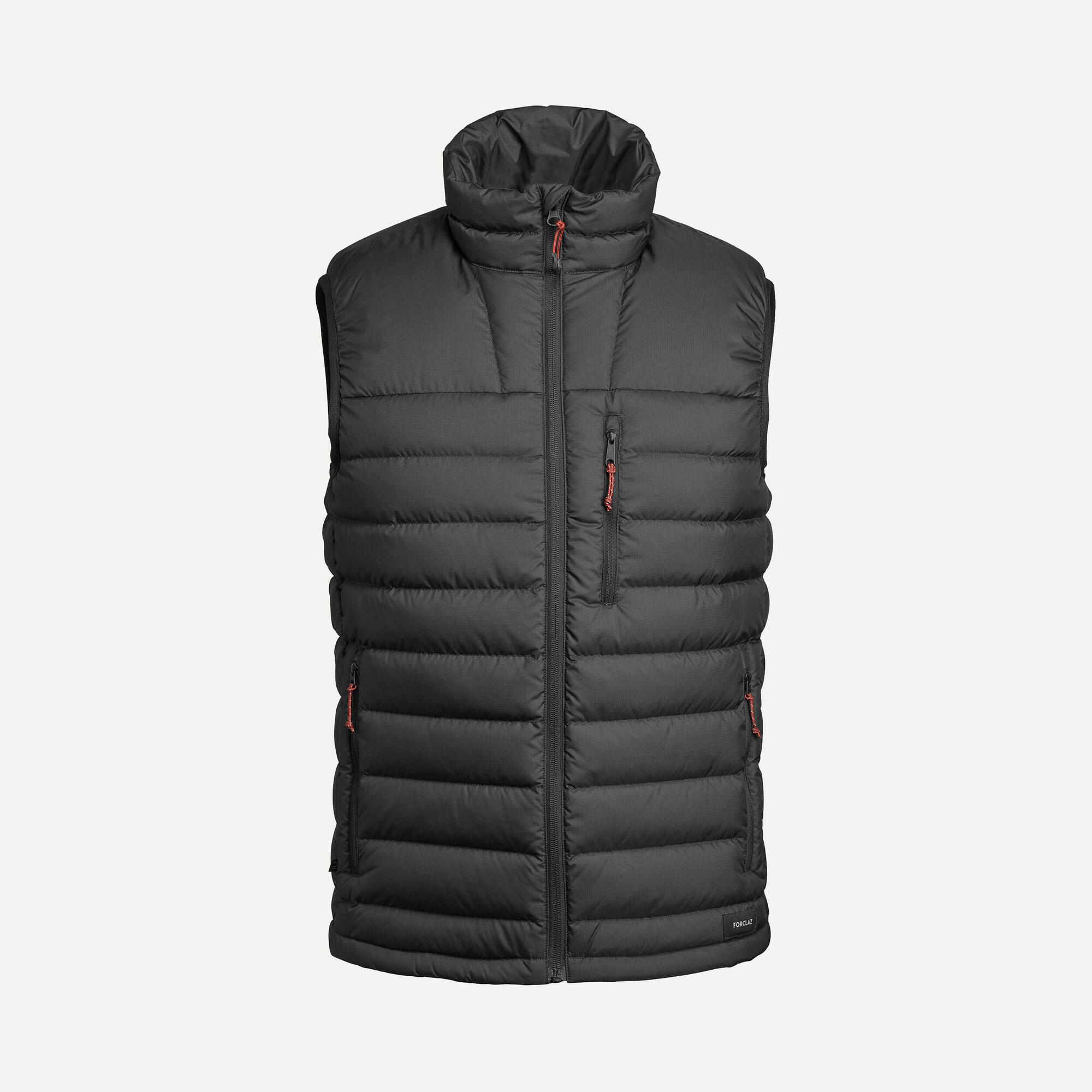 Forclaz Men's MT500 Down Puffer Vest - Lightweight Warm Winter Jacket for Outdoor Hiking & Camping
