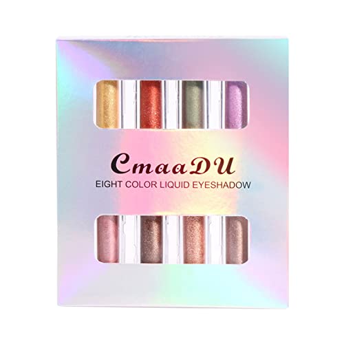 Two Tone Pearl Water Eye Shadow - Long Lasting Liquid Shimmering Eyeshadow with 3D High Color Rendering | 16ml Eye Brightener Drops for Day & Night Makeup Looks, Parties & Special Occasions