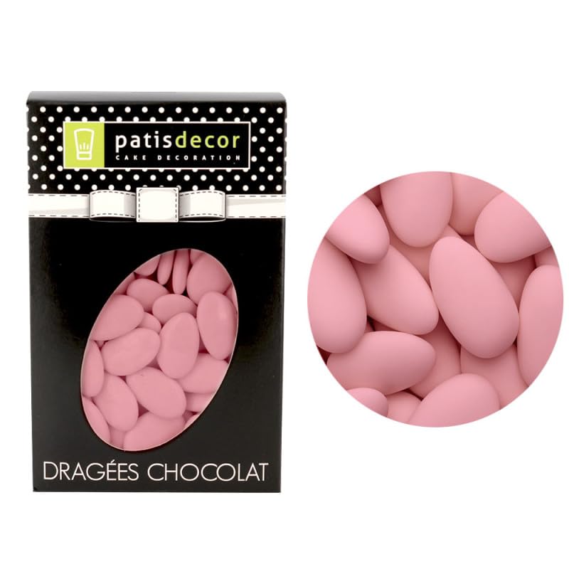 Pearl Rose Chocolate Dragées 500g - Premium Edible Decor for Cakes, Cupcakes & Desserts