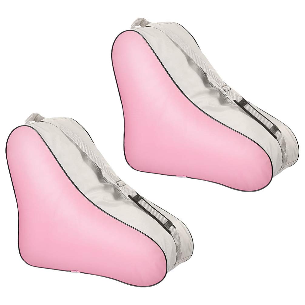 BESPORTBLE 2-Pack Skate Storage Bag - Durable Roller Skate Carrying Case for Hockey Skates, Ski Boots & Winter Gear - Perfect for Kids & Adults - Ideal for Ice Rink, Hockey Games & Winter Sports Travel