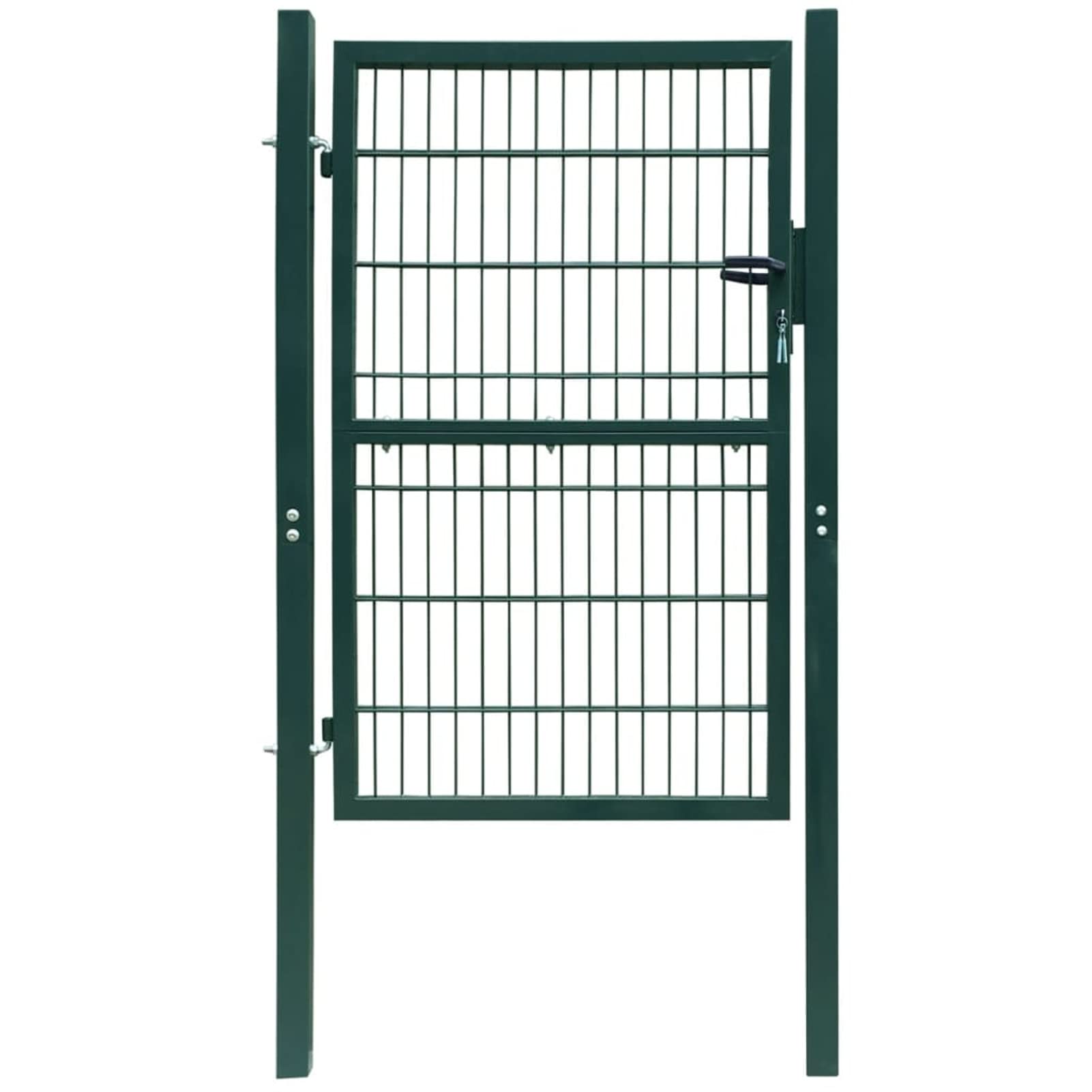 2D Metal Garden Fence Panel - 41.7
